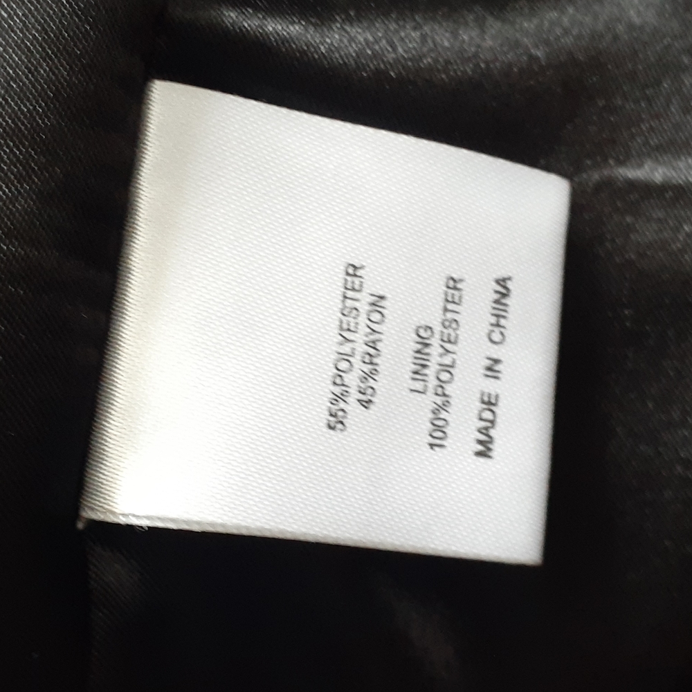 Norm Thompson green black women's coat jacket size 12 - Picture 14 of 16